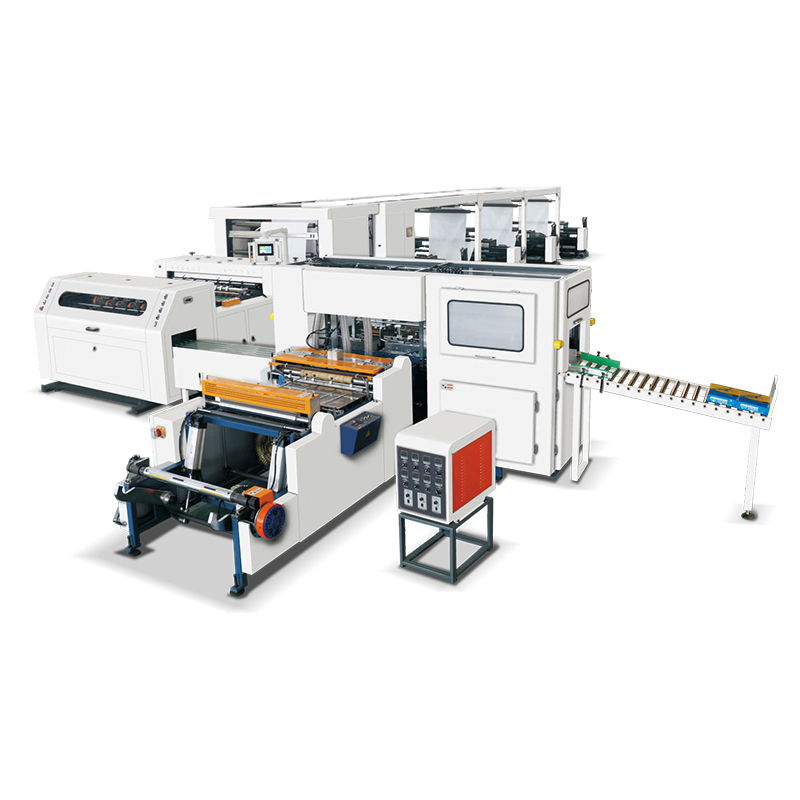 Fully automatic A4 slitting packaging production line