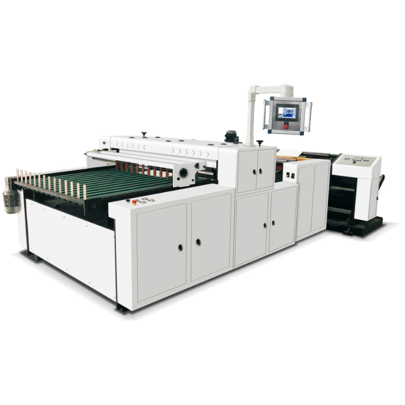 Servo controlled high-precision single roll front conveyor vertical and horizontal cutting machine 